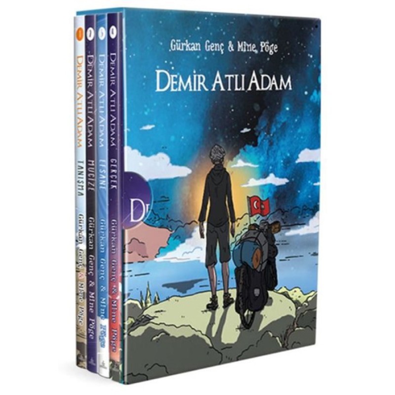 Demir Atlı Adam Seti - 4 Kitap Takım (Ciltli)