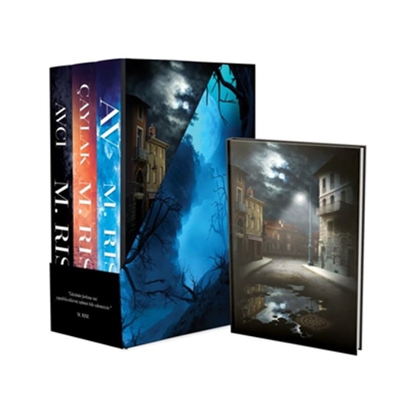 Av Serisi Özel Defter Hediyeli Kutulu Set - 3 Kitap Takım Av Serisi Özel Defter Hediyeli Kutulu Set - 3 Kitap Takım