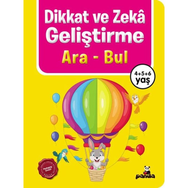 Dikkat ve Zeka Geliştirme - Ara Bul 4+5+6 Yaş