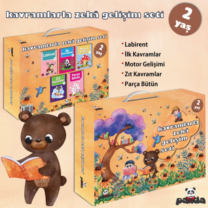 2 Yaş Kavramlarla Zekâ Gelişim Seti 2 Yaş Kavramlarla Zekâ Gelişim Seti