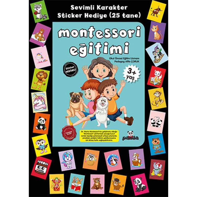 Stickerlı 3+ Yaş Montessori Eğitimi Stickerlı 3+ Yaş Montessori Eğitimi
