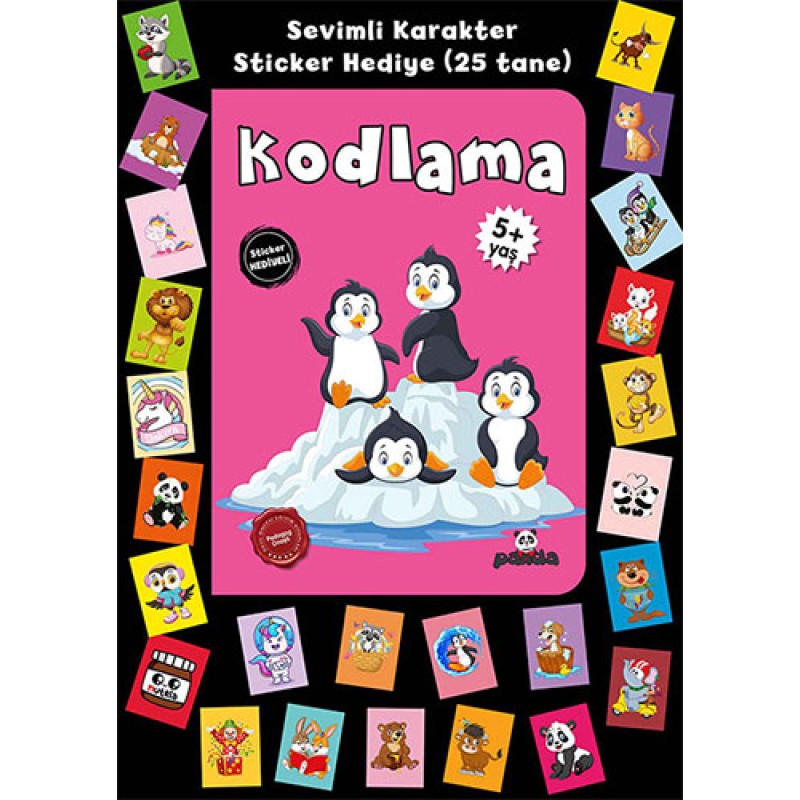 Stickerlı 5+ Yaş Kodlama Stickerlı 5+ Yaş Kodlama