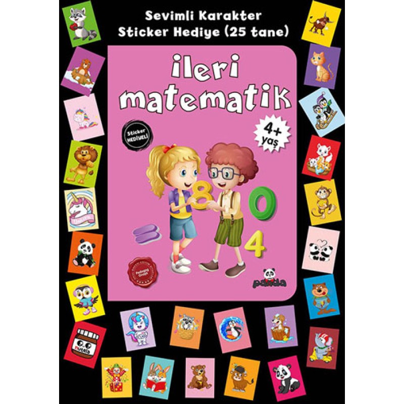 Stickerlı 4+ Yaş İleri Matematik Stickerlı 4+ Yaş İleri Matematik