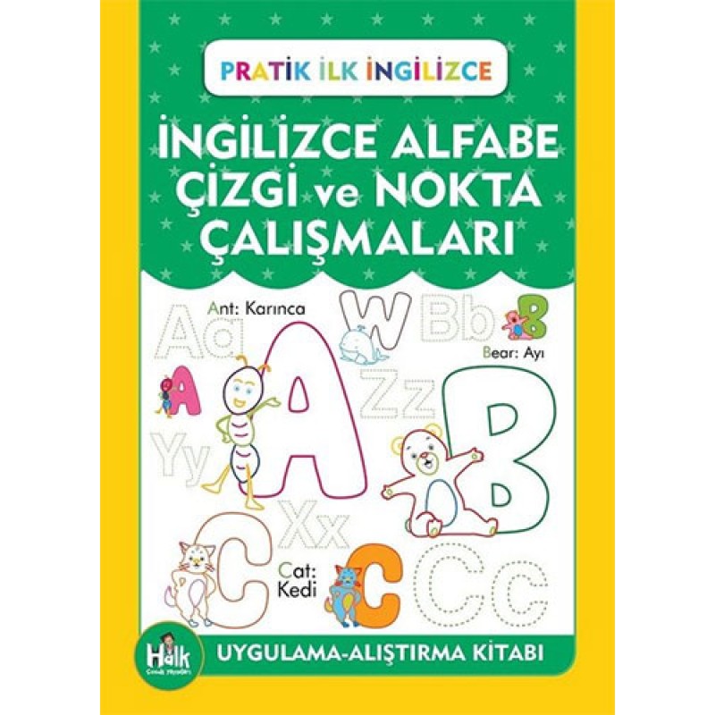 İngilizce Alfabe Çizgi ve Nokta Çalışmaları