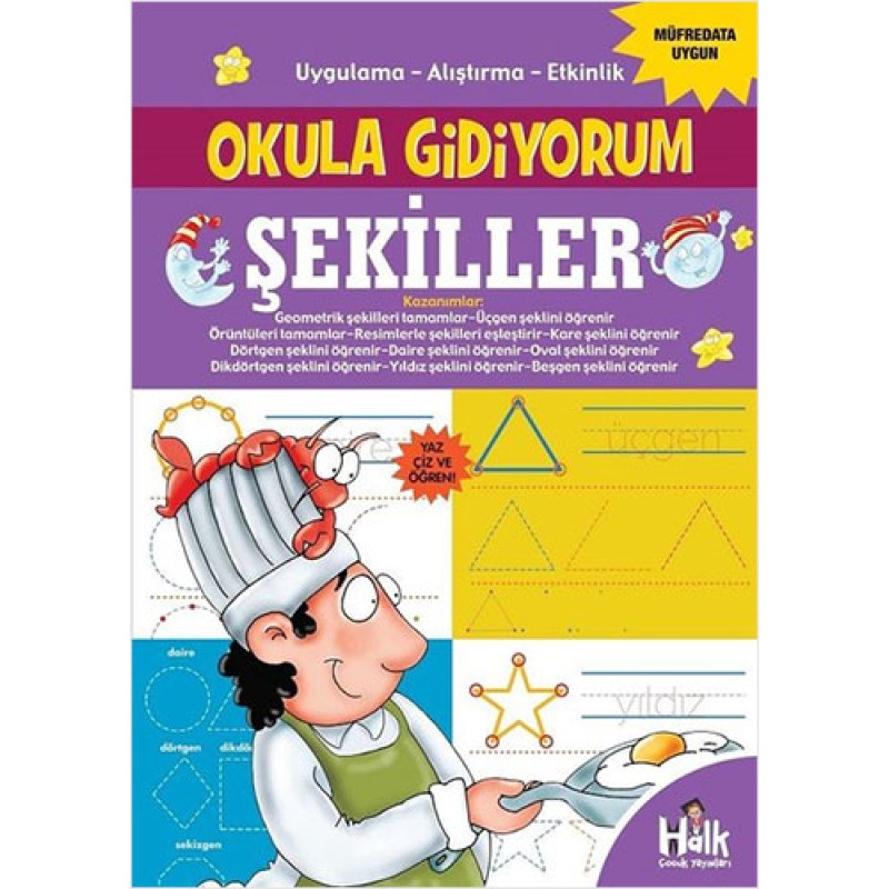 Okula Gidiyorum - Şekiller Okula Gidiyorum - Şekiller