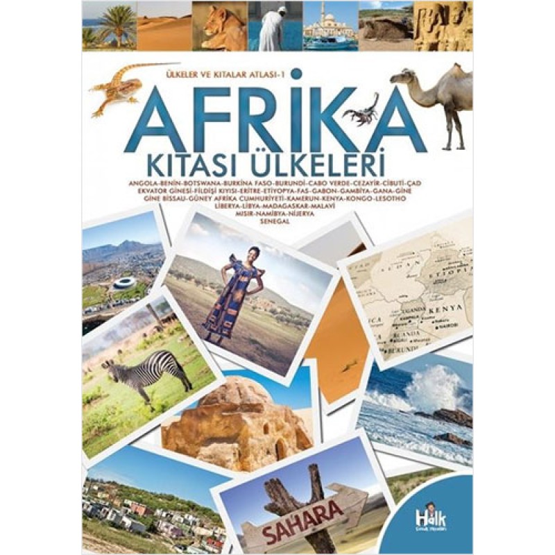 Ülkeler ve Kıtalar Atlası 1 - Afrika Kıtası Ülkeleri