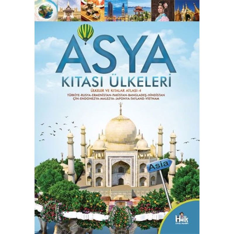 Ülkeler ve Kıtalar Atlası 4 - Asya Kıtası Ülkeleri