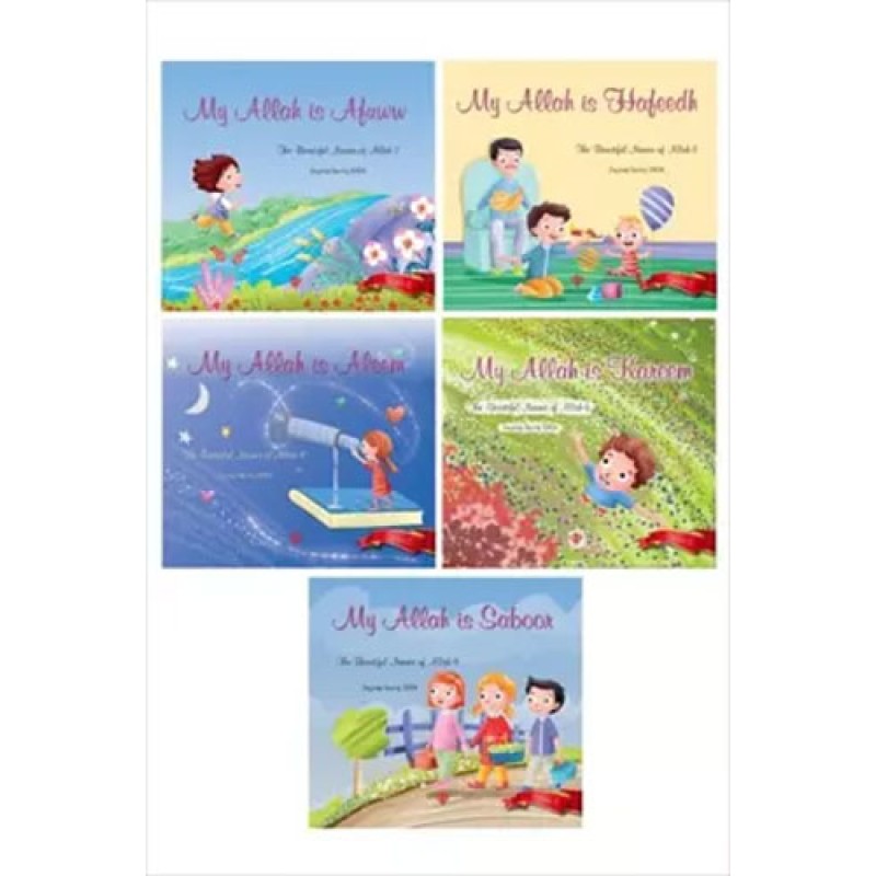 The Beautiful Names of Allah 2 - 5 Book Set