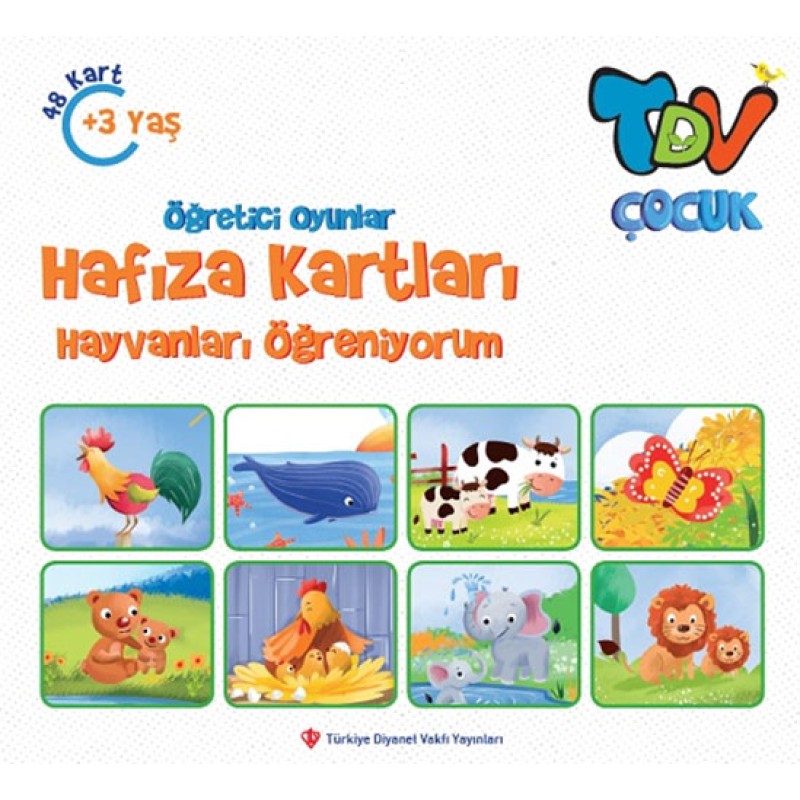 Öğretici Oyunlar Hafıza Kartları - Hayvanları Öğreniyorum Öğretici Oyunlar Hafıza Kartları - Hayvanları Öğreniyorum