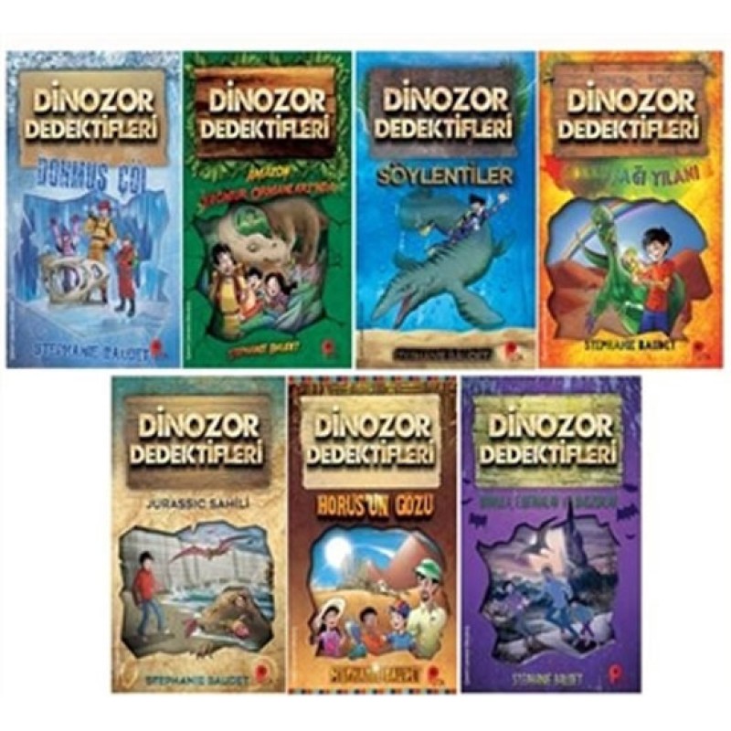 Dinozor Dedektifleri Seti - 7 Kitap Takım Dinozor Dedektifleri Seti - 7 Kitap Takım