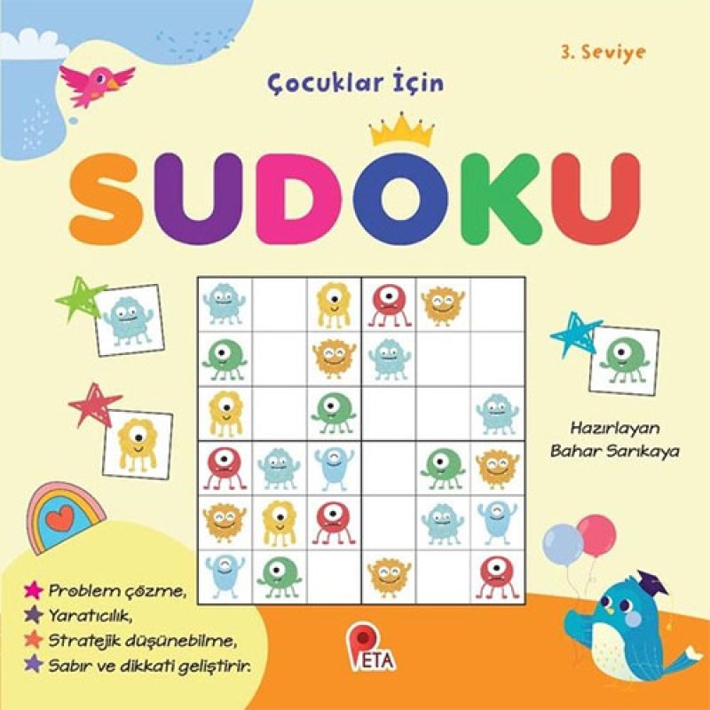 Çocuklar İçin Sudoku - 3.Seviye Çocuklar İçin Sudoku - 3.Seviye