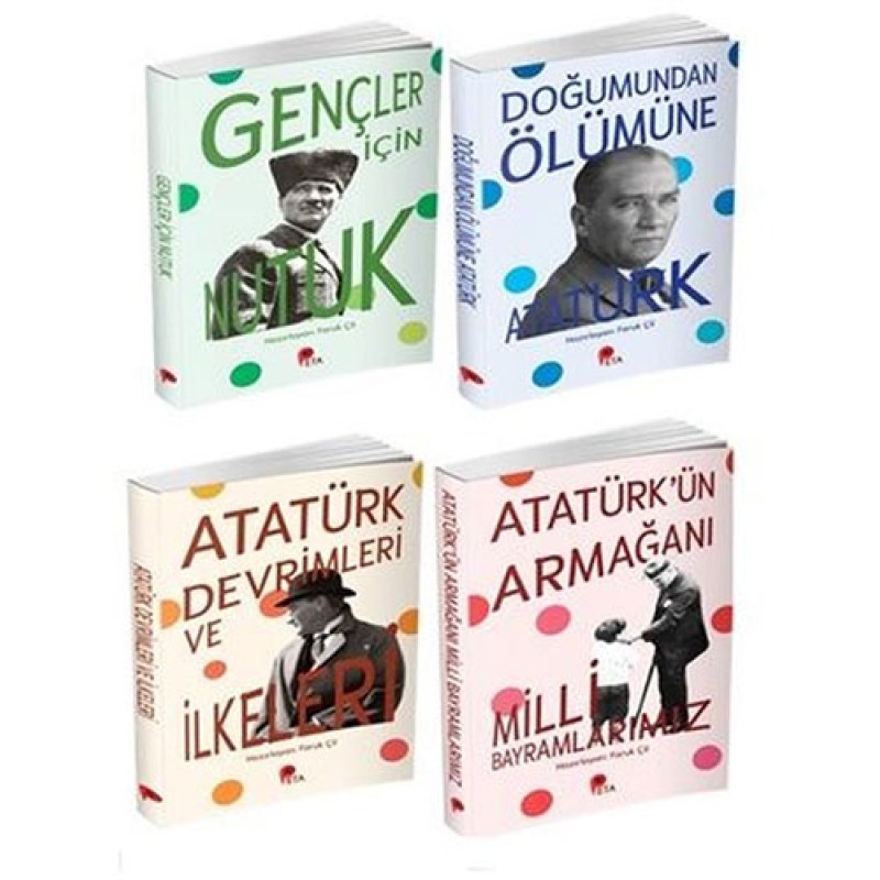 Çocuklar ve Gençler için Atatürk Seti (4 Kitap) Çocuklar ve Gençler için Atatürk Seti (4 Kitap)