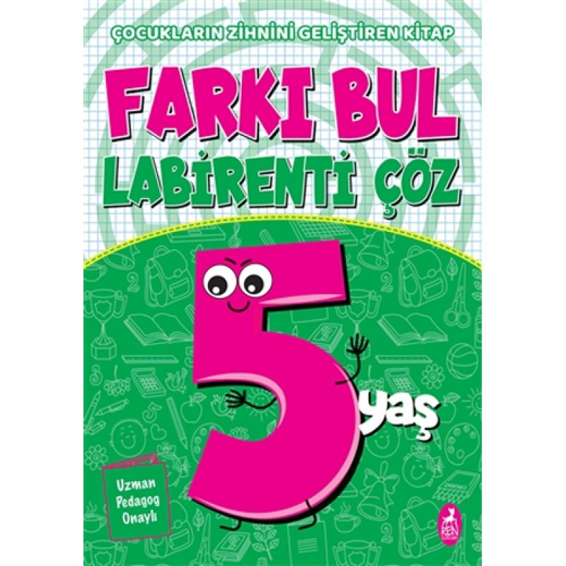 Farkı Bul Labirenti Çöz - 5 Yaş Farkı Bul Labirenti Çöz - 5 Yaş