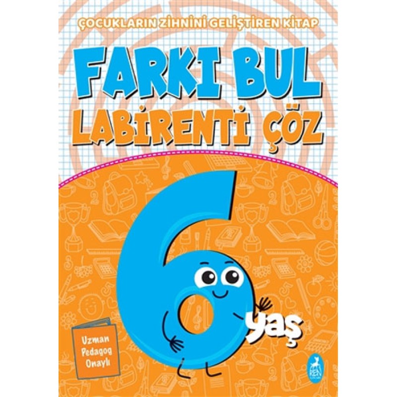Farkı Bul Labirenti Çöz - 6 Yaş