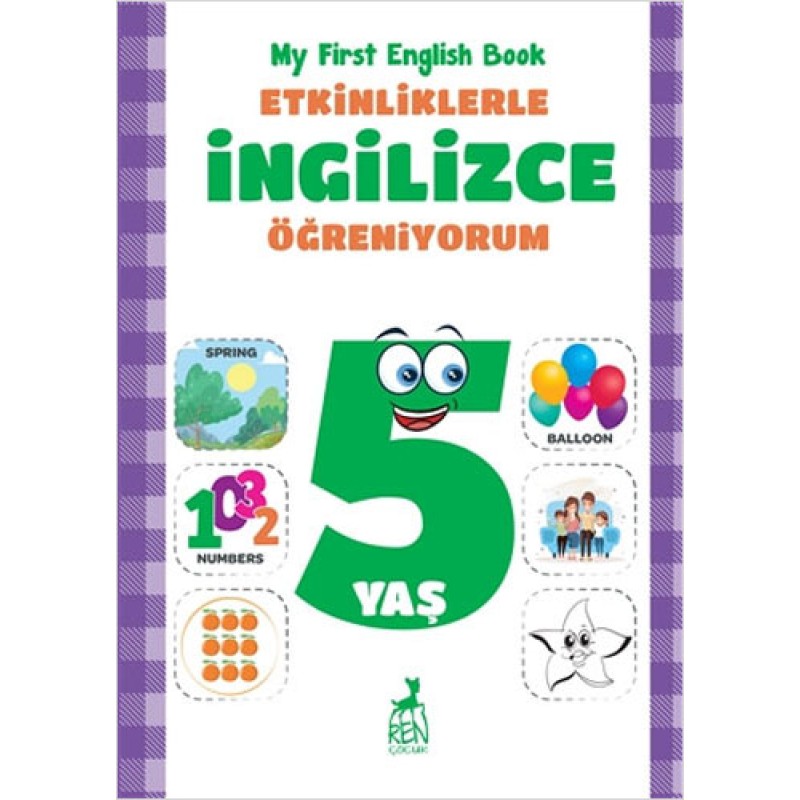 Etkinliklerle İngilizce Öğreniyorum - 5 Yaş