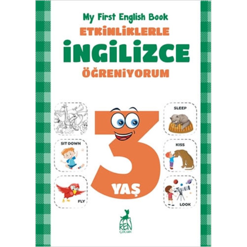 Etkinliklerle İngilizce Öğreniyorum - 3 Yaş Etkinliklerle İngilizce Öğreniyorum - 3 Yaş