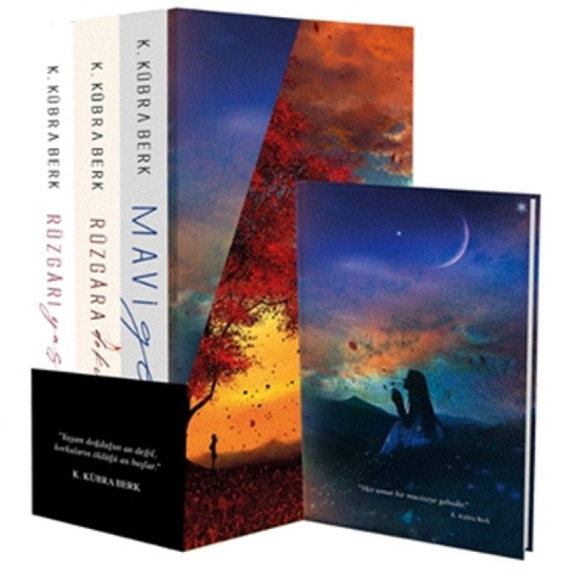 K. Kübra Berk Kutulu Set - 3 Kitap Takım