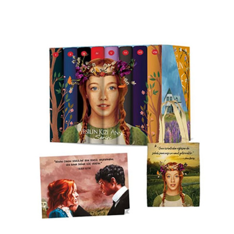 Yeşilin Kızı Anne Karton Kutulu Set (8 Kitap Takım) Yeşilin Kızı Anne Karton Kutulu Set (8 Kitap Takım)