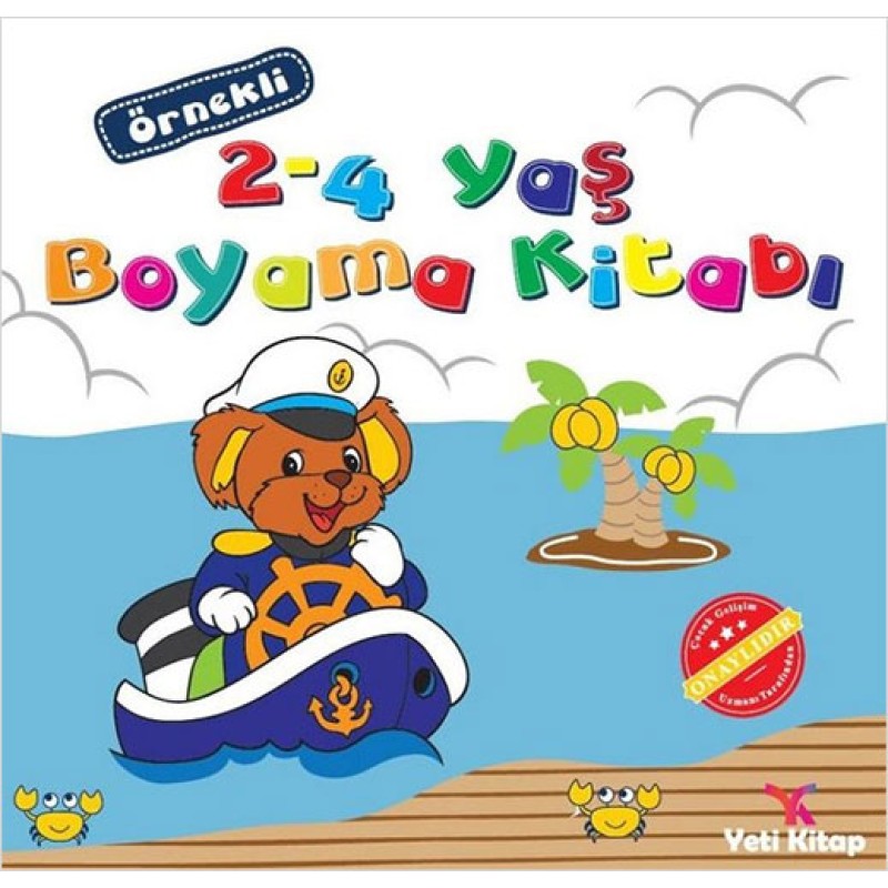 Örnekli 2 - 4 Yaş Boyama Kitabı Örnekli 2 - 4 Yaş Boyama Kitabı