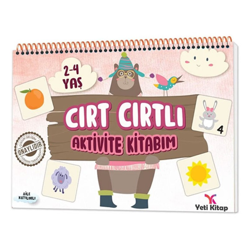 Cırt Cırtlı Aktivite Kitabım (2-4 Yaş) Cırt Cırtlı Aktivite Kitabım (2-4 Yaş)