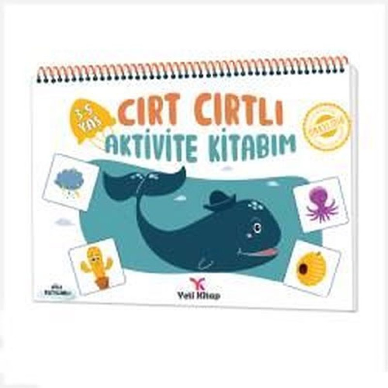 Cırt Cırtlı Aktivite Kitabım 3-5 Yaş Cırt Cırtlı Aktivite Kitabım 3-5 Yaş