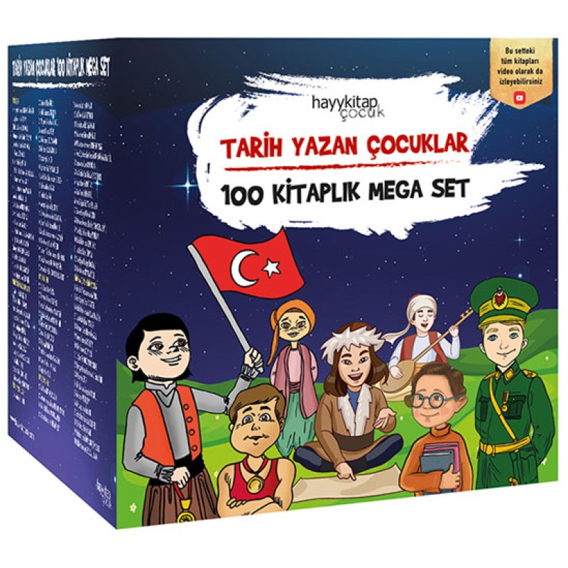 Tarih Yazan Çocuklar - 100 Kitaplık Mega Set