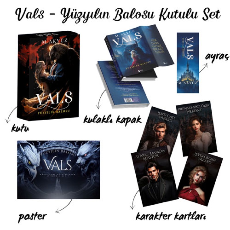 Vals - Yüzyılın Balosu Kutulu Set Vals - Yüzyılın Balosu Kutulu Set