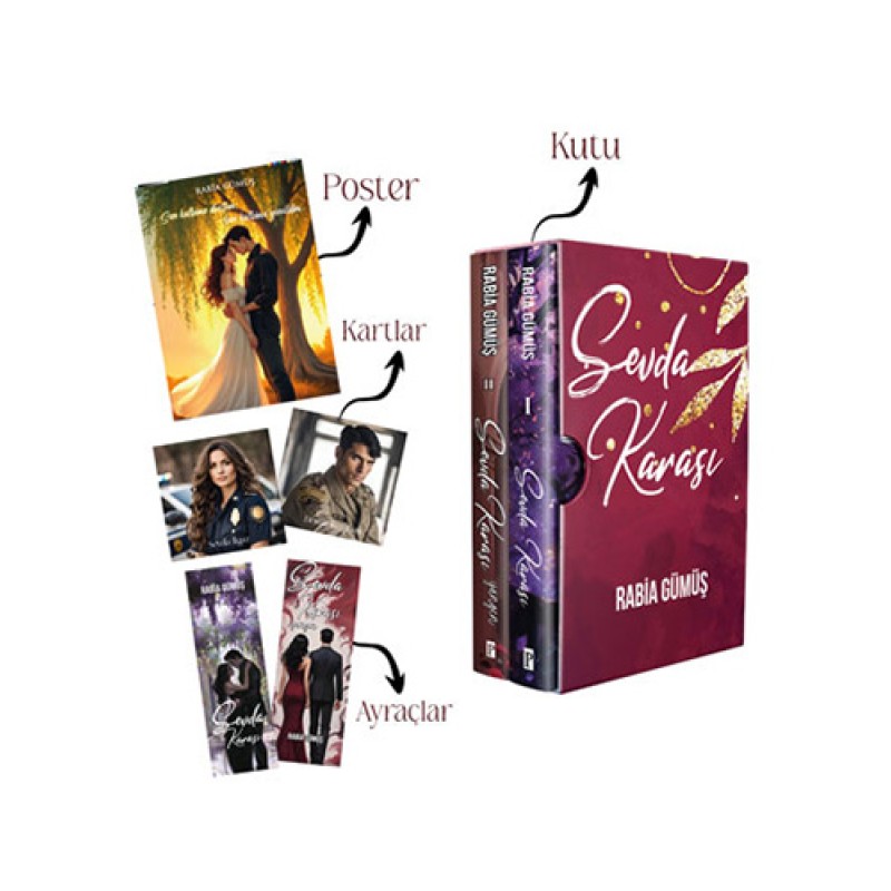 Sevda Karası Kutulu Set Sevda Karası Kutulu Set