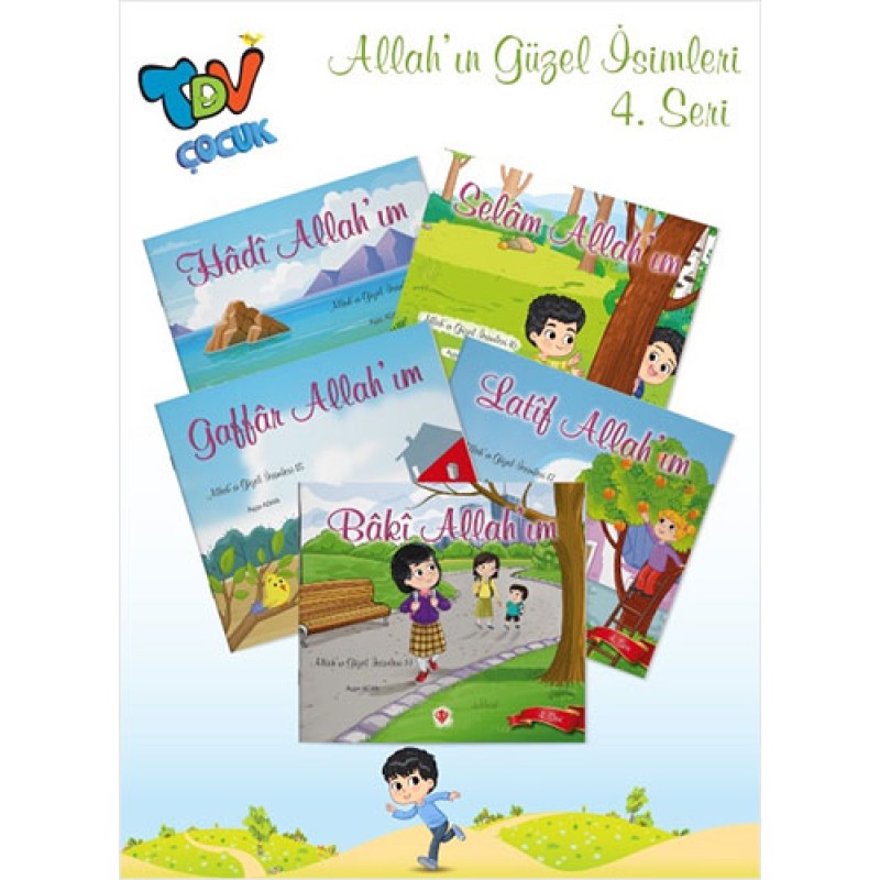 Allah’ın Güzel İsimleri 4. Seri - 5 Kitap Takım Allah’ın Güzel İsimleri 4. Seri - 5 Kitap Takım