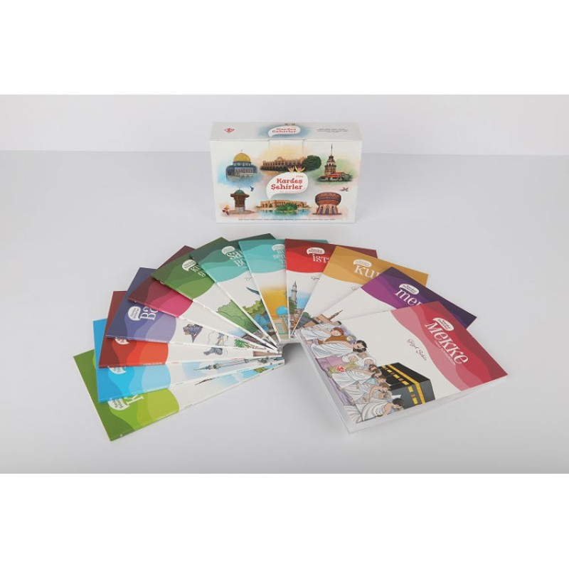 Kardeş Şehirler - 12 Kitap Takım Kutulu Kardeş Şehirler - 12 Kitap Takım Kutulu