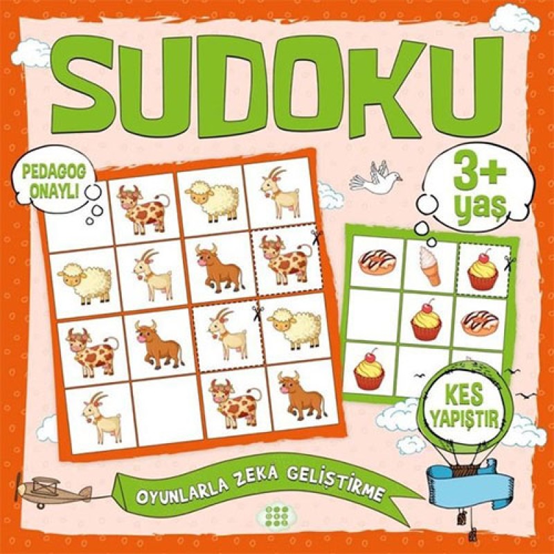 Çocuklar İçin Sudoku: Kes Yapıştır (3+ Yaş) Çocuklar İçin Sudoku: Kes Yapıştır (3+ Yaş)