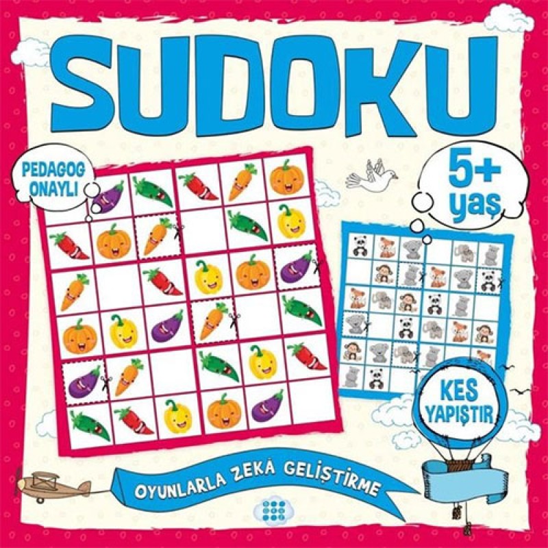 Çocuklar İçin Sudoku: Kes Yapıştır (5+ Yaş) Çocuklar İçin Sudoku: Kes Yapıştır (5+ Yaş)