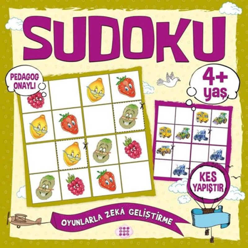 Çocuklar İçin Sudoku Kes Yapıştır (4+ Yaş) Çocuklar İçin Sudoku Kes Yapıştır (4+ Yaş)
