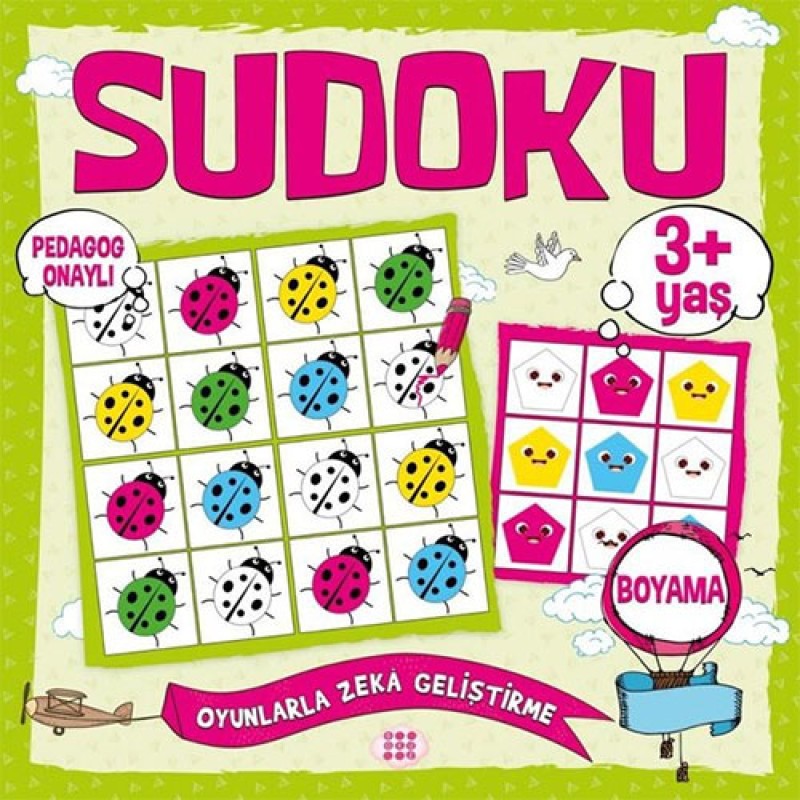 Çocuklar İçin Sudoku: Boyama (3+ Yaş) Çocuklar İçin Sudoku: Boyama (3+ Yaş)