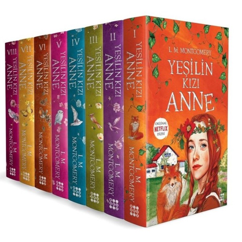 Yeşilin Kızı Anne Seti - 8 Kitap Takım Yeşilin Kızı Anne Seti - 8 Kitap Takım