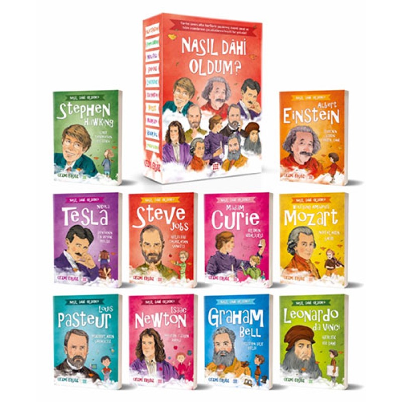 Nasıl Dahi Oldum? Serisi (Kutulu - 10 Kitap Takım) Nasıl Dahi Oldum? Serisi (Kutulu - 10 Kitap Takım)