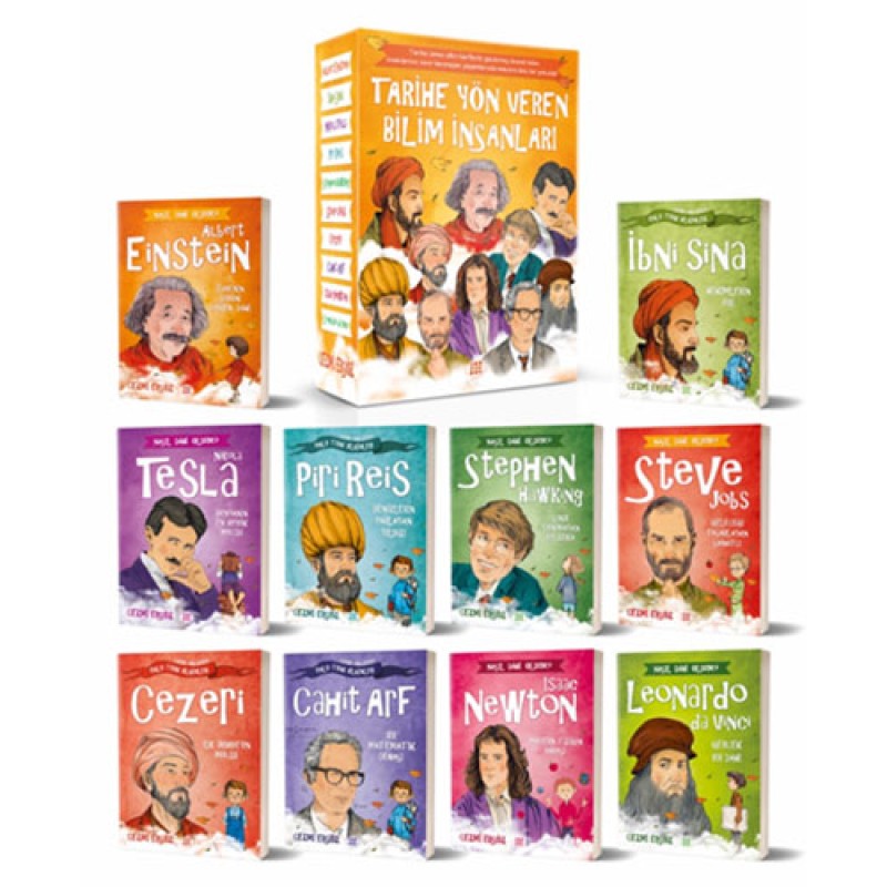 Tarihe Yön Veren Bilim İnsanları Serisi (Kutulu - 10 Kitap Takım) Tarihe Yön Veren Bilim İnsanları Serisi (Kutulu - 10 Kitap Takım)