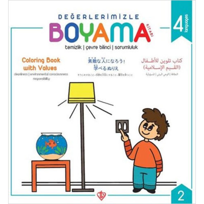 Değerlerimizle Boyama Kitabı 2