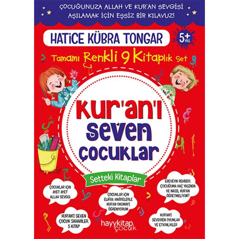 Kur’an’ı Seven Çocuklar - 9’ KitaplıkSet