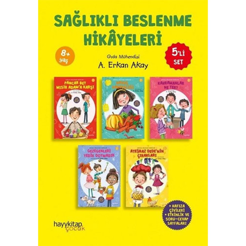 Sağlıklı Beslenme Hikayeleri (5 Kitap Takım)