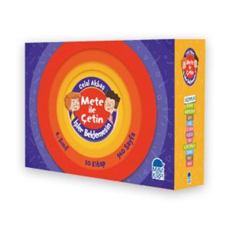 Mete İle Çetin İşler Beklemesin 4. Sınıf Hikaye Seti -10 Kitap Takım Mete İle Çetin İşler Beklemesin 4. Sınıf Hikaye Seti -10 Kitap Takım