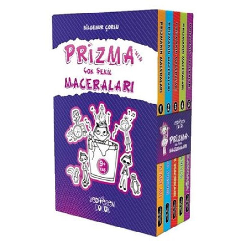 Prizma’nın Çok Şekil Maceraları Seti - 5 Kitap Takım