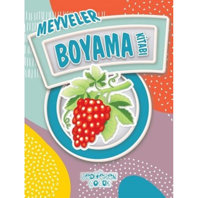 Meyveler Boyama Kitabı Meyveler Boyama Kitabı