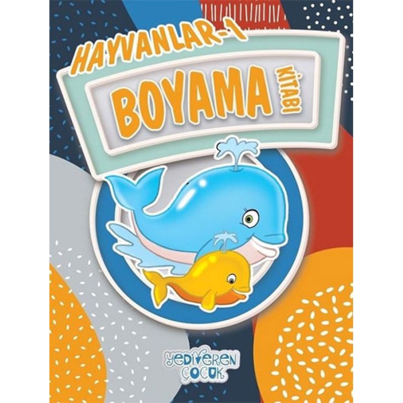 Hayvanlar 1-Boyama Kitabı