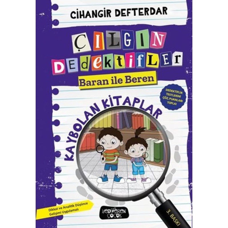 Çılgın Dedektifler Baran ile Beren - Kaybolan Kitaplar (Ciltli) Çılgın Dedektifler Baran ile Beren - Kaybolan Kitaplar (Ciltli)