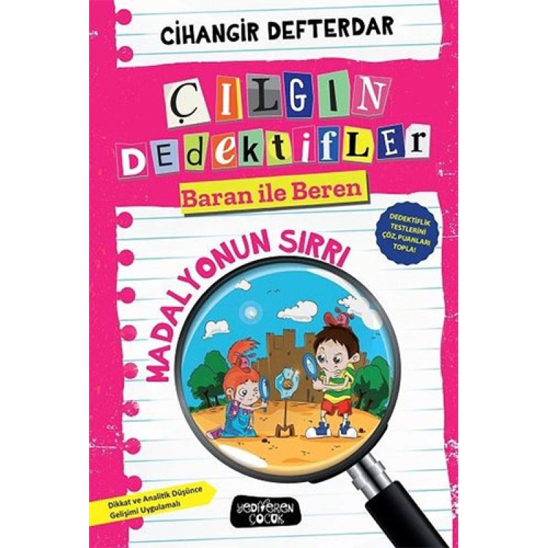 Çılgın Dedektifler Baran İle Beren - Madalyonun Sırrı (Ciltli)