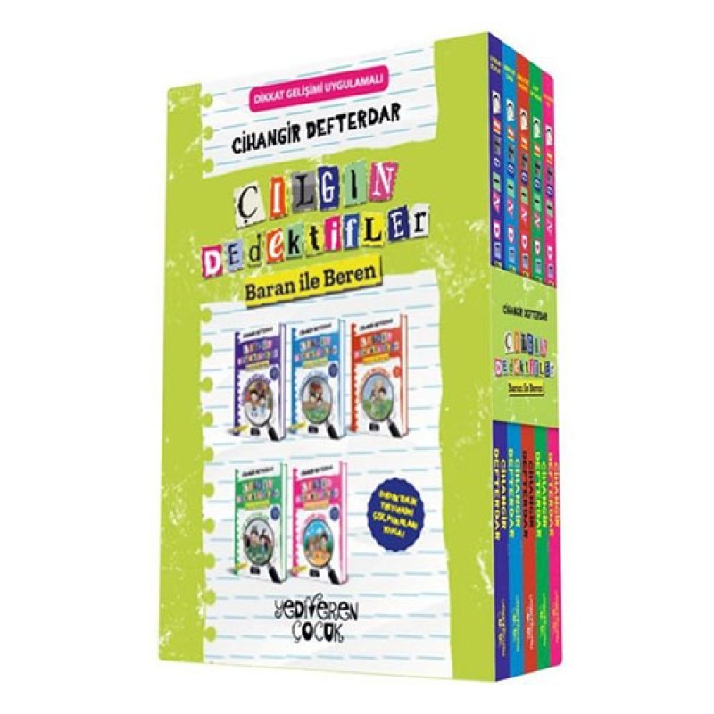Çılgın Dedektifler Kitap Seti - 5 Kitap Takım