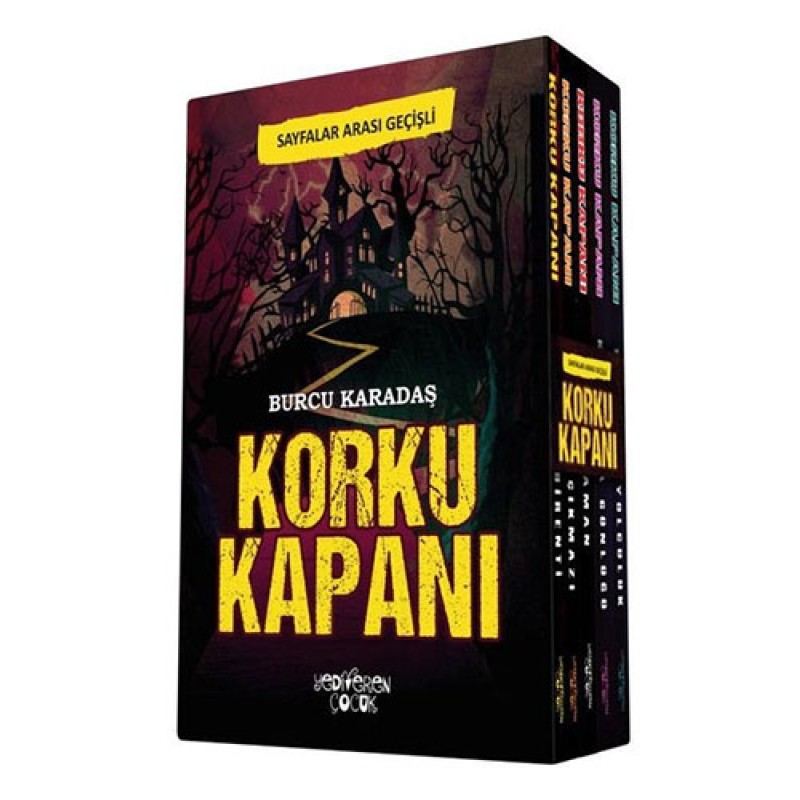 Korku Kapanı Kitap Seti - 5 Kitap Takım Korku Kapanı Kitap Seti - 5 Kitap Takım
