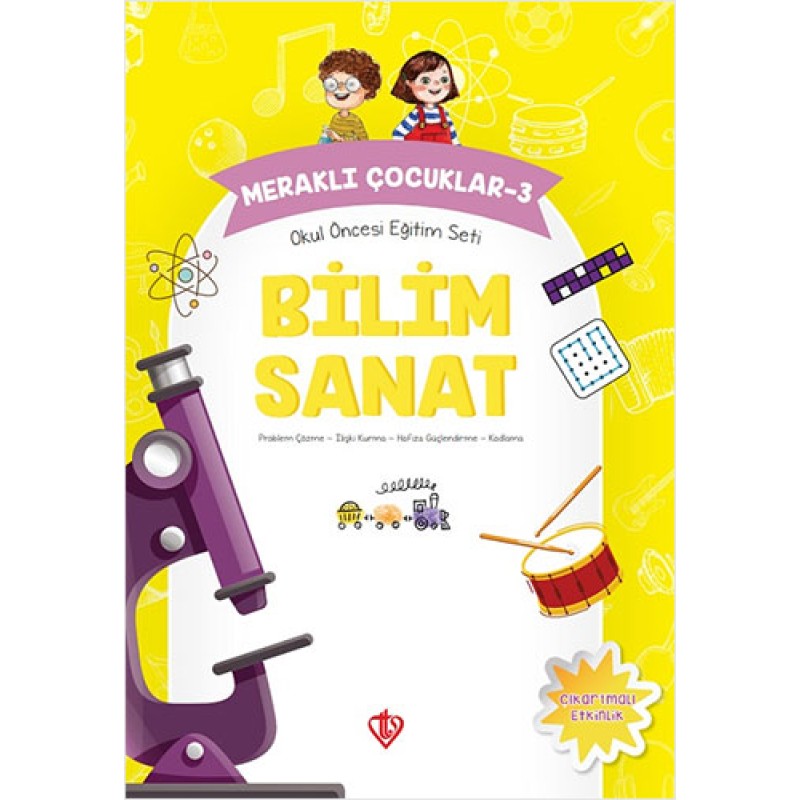 Meraklı Çocuklar 3: Okul Öncesi Eğitim Seti - Bilim Sanat