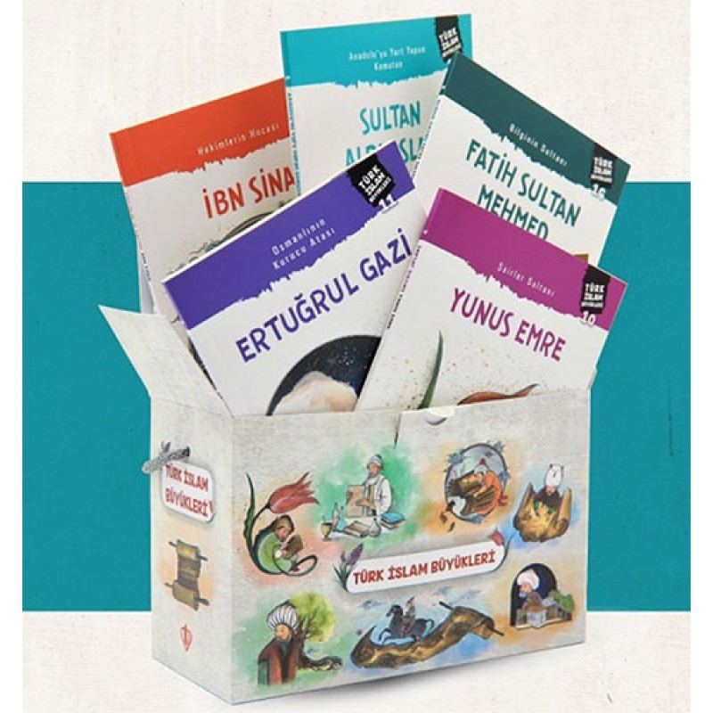 Türk İslam Büyükleri Serisi (20 Kitap Set)